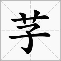 芓名字意思